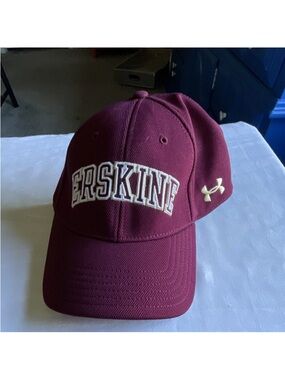 Under Armour Maroon Cap with White Embroidered Logo XL